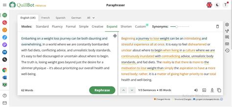 Extend Sentence Online