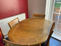 Extendable dining table and four chairs t in Newcastle, Tyne and Wear