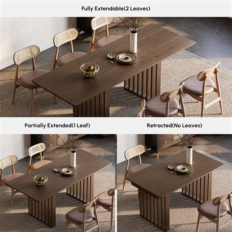 Extendable Dining Table Seats 4 8