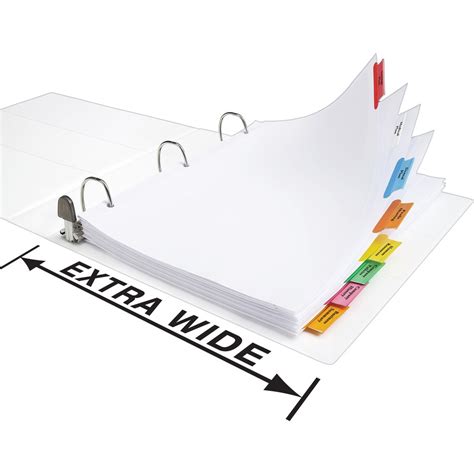 Extended Tab Dividers