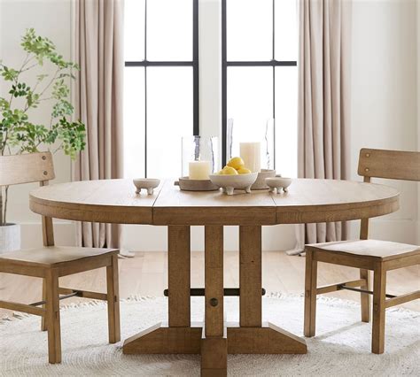 Extending Dining Table Pedestal