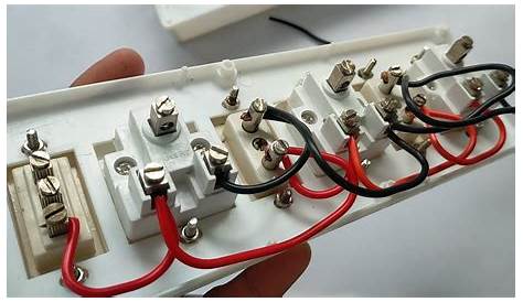 Junction box wiring diagram for extend electrical wire in