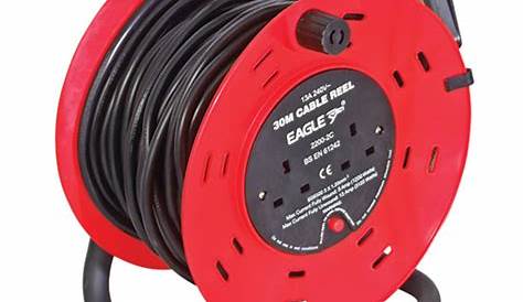 DEFENDER INDUSTRIAL CABLE REEL 25M Extension Cord