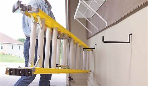 Extension Ladder Storage Hooks 2 X , Wall Mounted Brackets Homesmart
