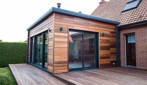 Extension pièce de vie bois extension maison pour pièce
