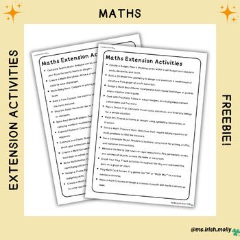 Extension Activities In Teaching