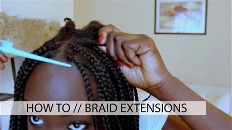 Extension Braids Tutorial