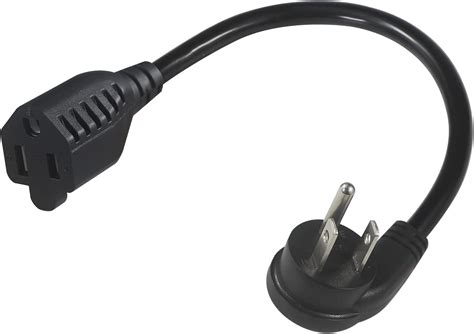 Extension Cord Flat Plug Connector