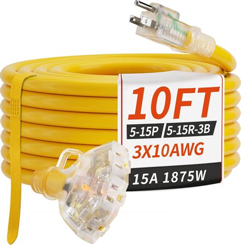 Extension Cord With Multiple Light Sockets