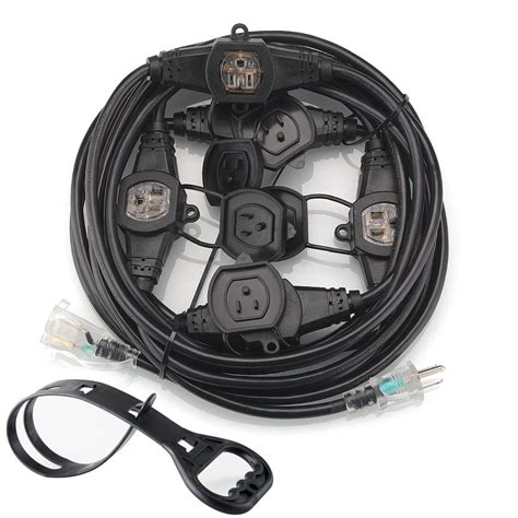 Extension Cord With Multiple Lights