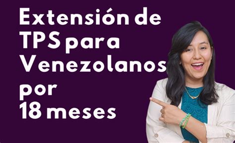 extension de tps para venezolanos