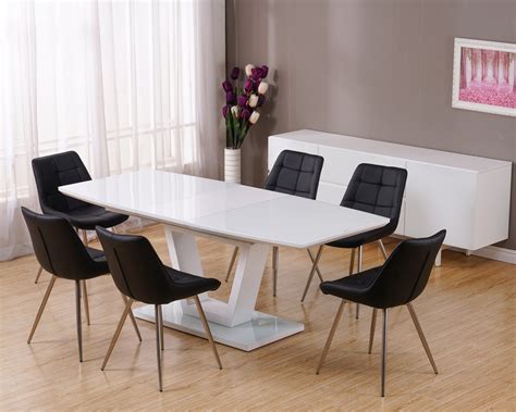 Extension Dining Table White