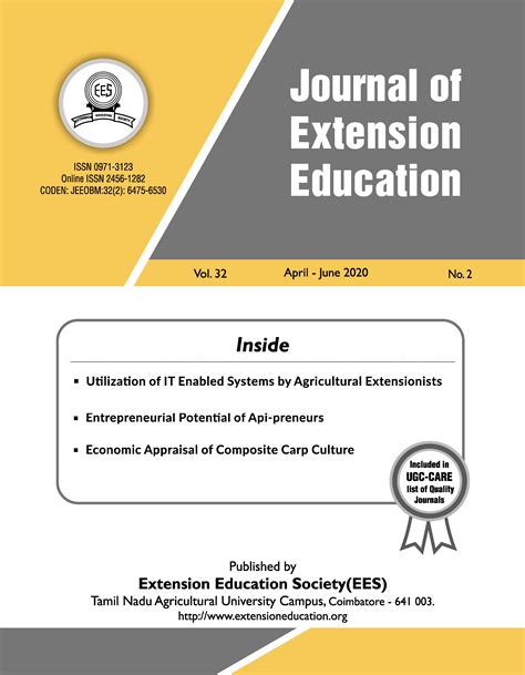 Extension Education Journal