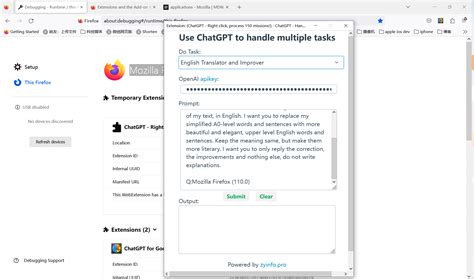 Extension Firefox Chatgpt