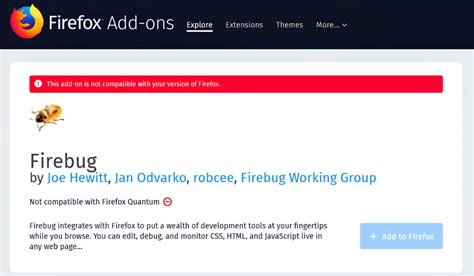 Extension Firefox Firebug
