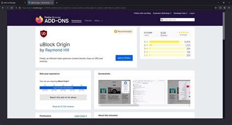 Extension Firefox Tor