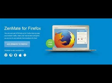 Extension Firefox Zenmate