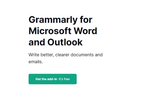 Extension Grammarly Word