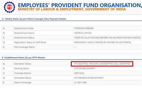 extension number in epfo