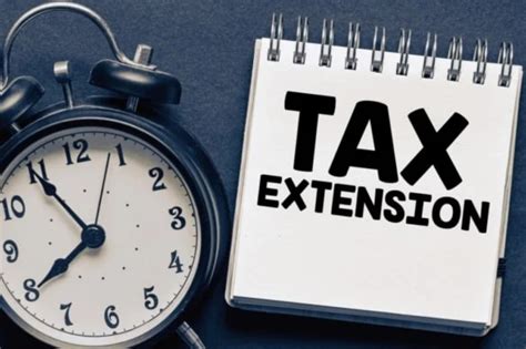 extension on tax return