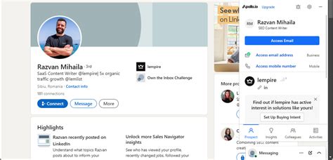 extension to get email from linkedin free