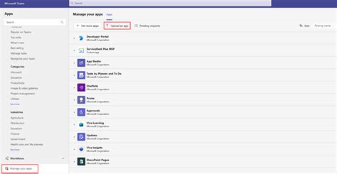 Extension Type For A Microsoft Teams App Package