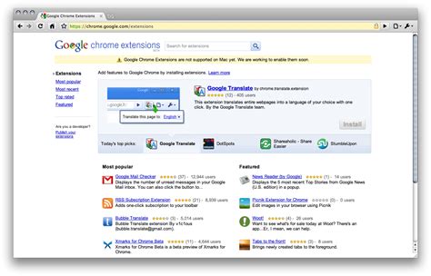 Extensions Chrome Os