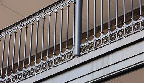 Exterior Balcony Railing Design Iron Cast Image And Attic