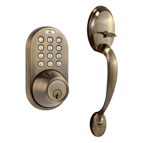 exterior keyless door locks