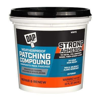 exterior spackling compound