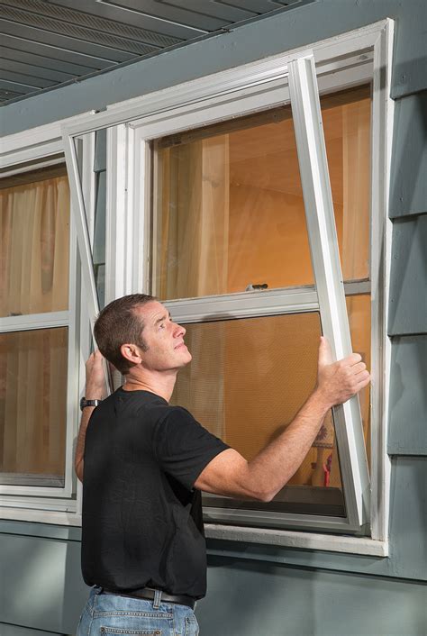 exterior storm window installation