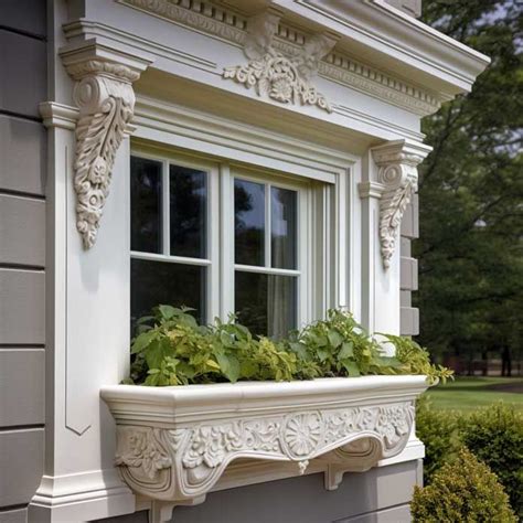Exterior Window Frame Decor