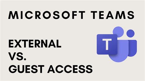 external access in teams