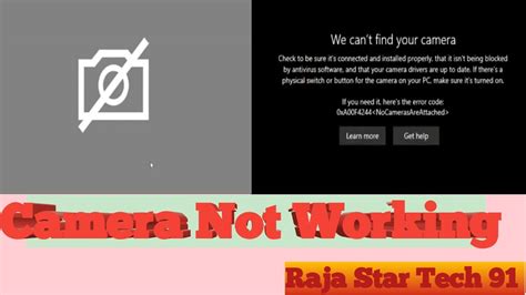 External Camera Not Recognized