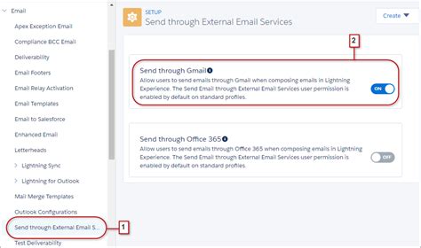 external email services salesforce