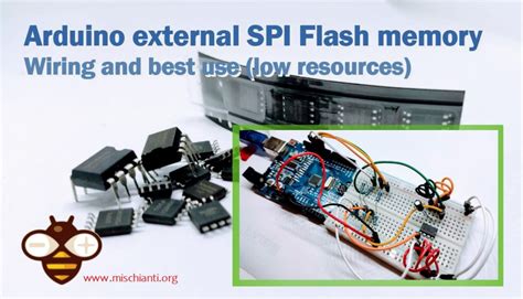 External Flash Memory Arduino