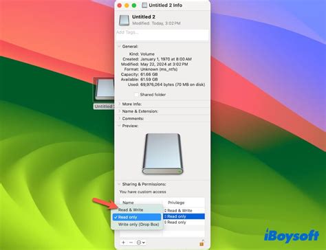 External Hard Drive Mac Cannot Write