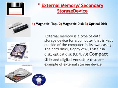 External Memory Of Computer