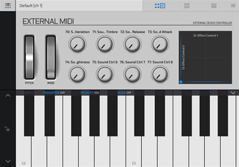 External Midi Device