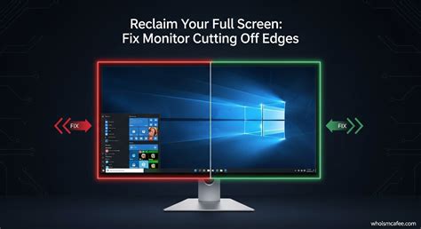 External Monitor Edges Cut Off