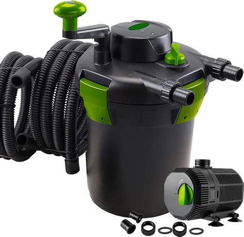 External Pond Pump And Filter System