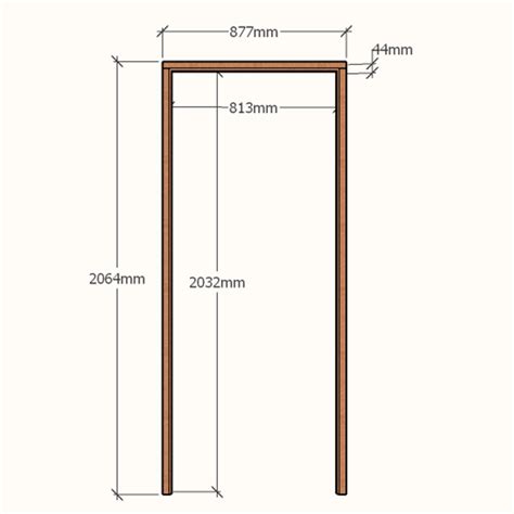 External Timber Door Frame Dimensions