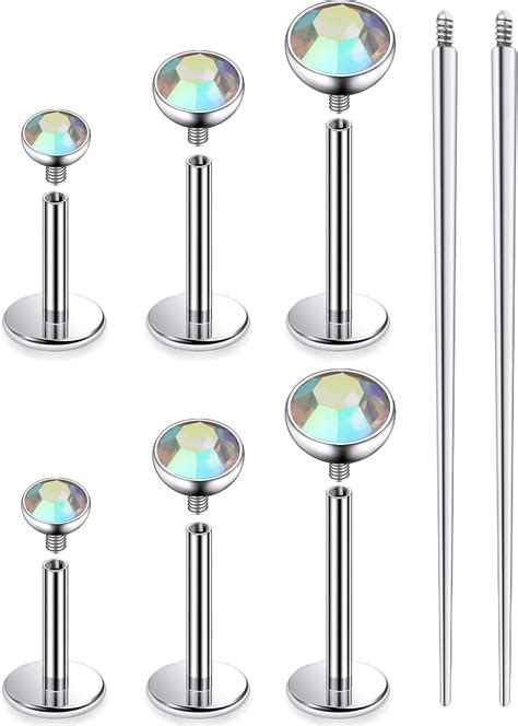 Externally Threaded Earrings