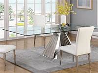 Alanya Aikido Extra Large Glass Dining Table Robson Furniture