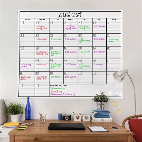 Extra Large Monthly Wall Calendar