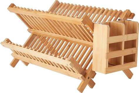 Extra Large Bamboo Dish Drying Rack