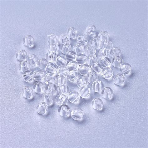 Extra Large Clear Round Beads