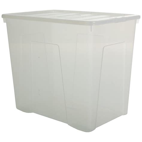 Extra Large Flat Plastic Storage Boxes