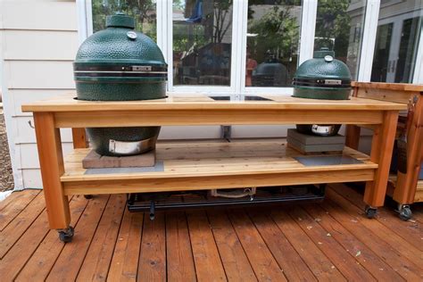 Extra Large Green Egg Table Plans