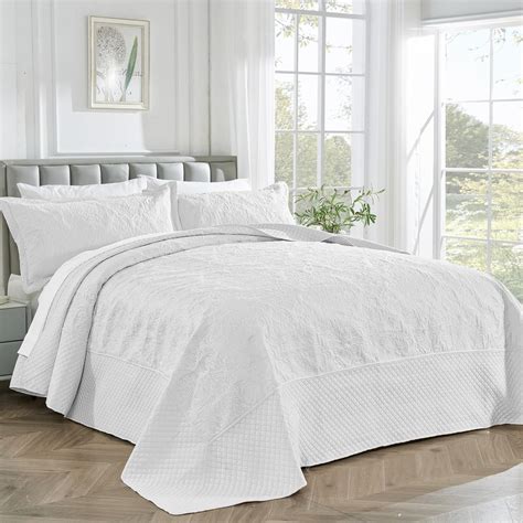 Extra Large King White Quilt